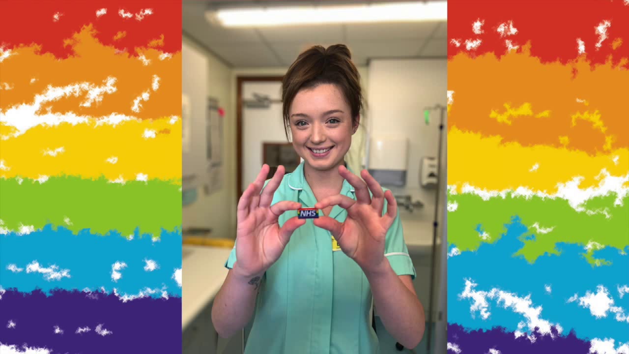SaTH: Proud Advocates of the NHS Rainbow Badge
