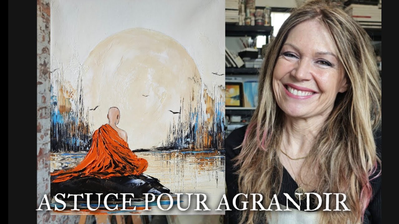 ASTUCE POUR DONNER PLUS DE FORCE À VOTRE TABLEAU par Nelly LESTRADE
