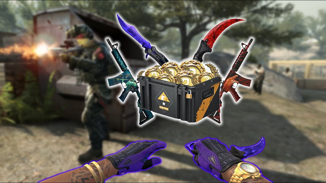 POV you open a knife mid game in CS2 ,knife unboxing compilation!