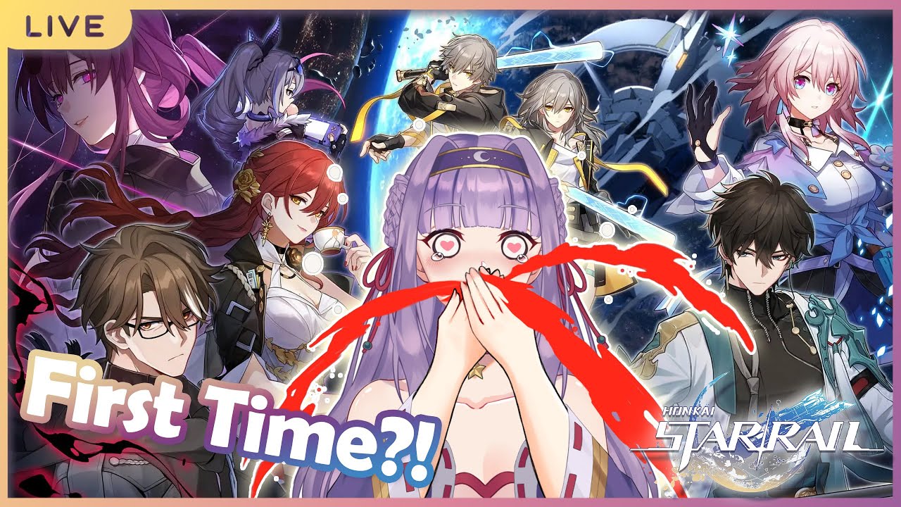 【HONKAI: STAR RAIL】 Vtuber Galaxy Idol Plays Star Rail For the First Time!『Yumemi夢美』 #1