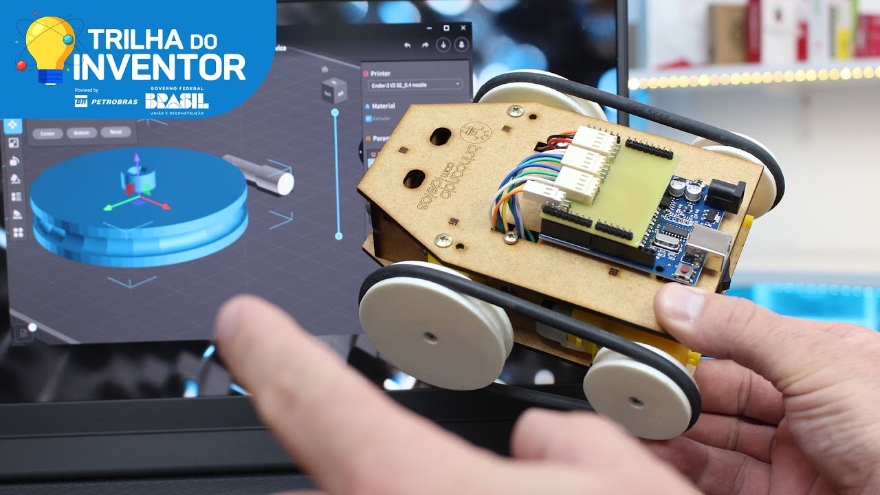 Slicer: Como FATIAR a Impressão 3D usando o Creality Print #TrilhaDoInventor