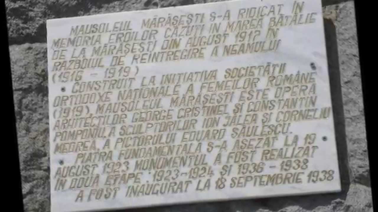 Batalia si Mausoleul de la Marasesti - Corul Armatei - Drum Bun
