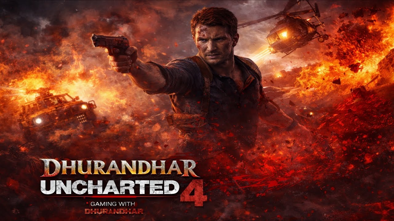 Uncharted 4 Goes FULL DHURANDHAR 🔥