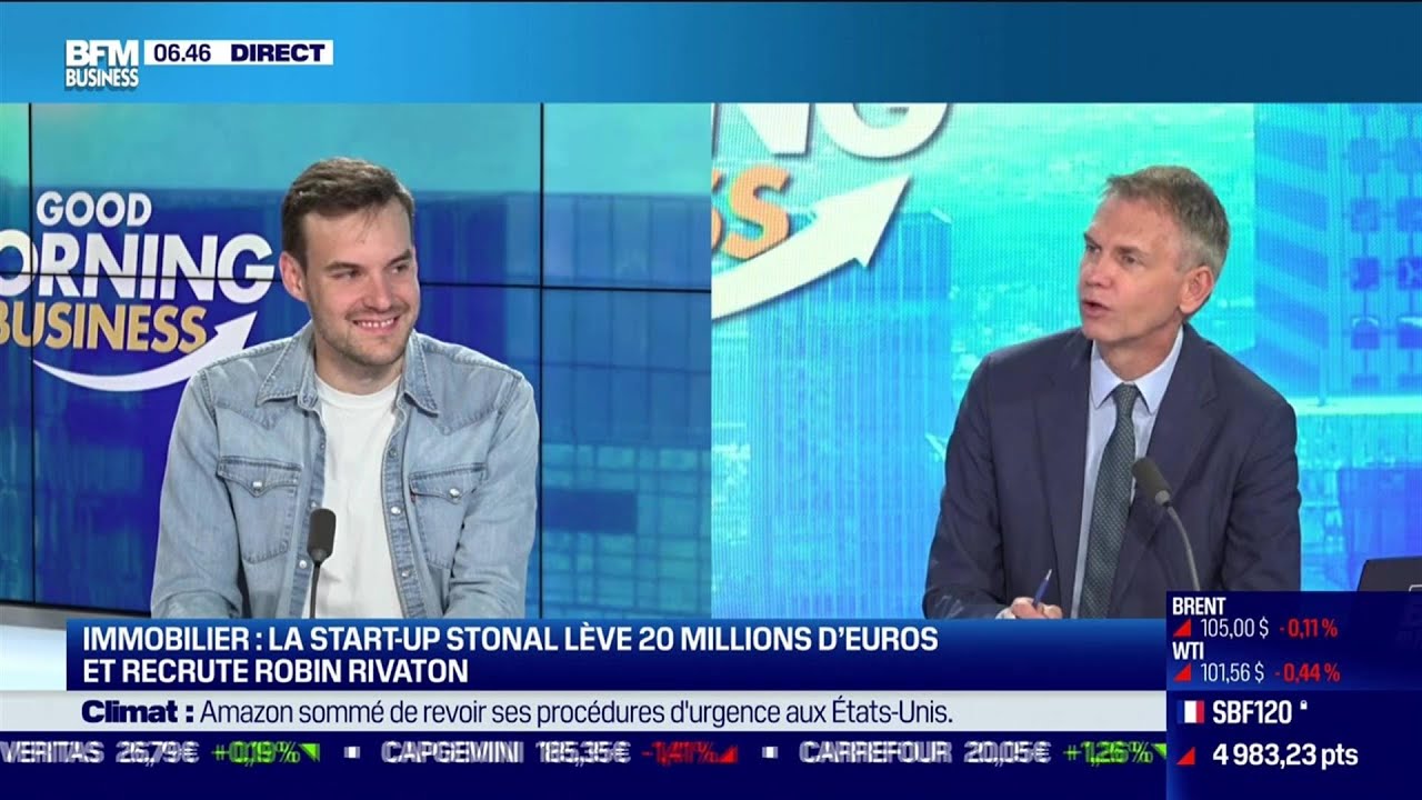 Robin Rivaton (Stonal) : Stonal digitalise la gestion immobilière grâce à l'IA