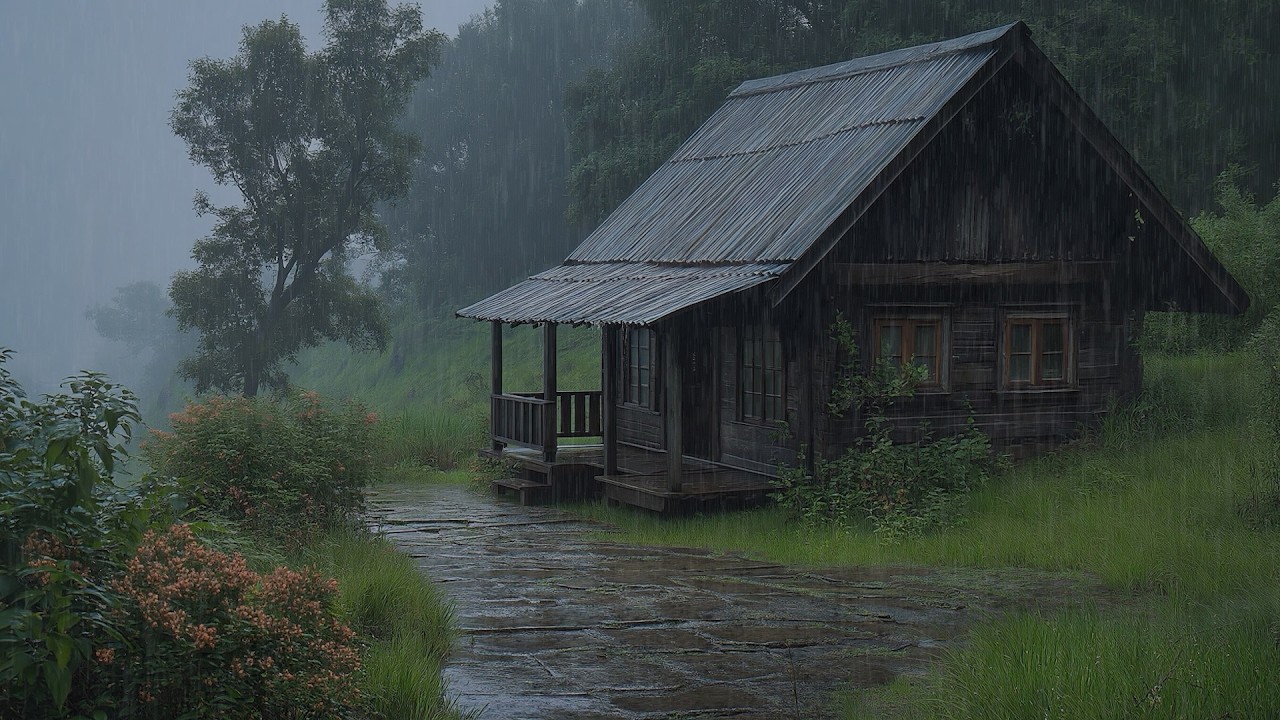 Relaxing Rain Ambience to Help Anxiety Fade and Sleep Come Naturally and Inner Calm