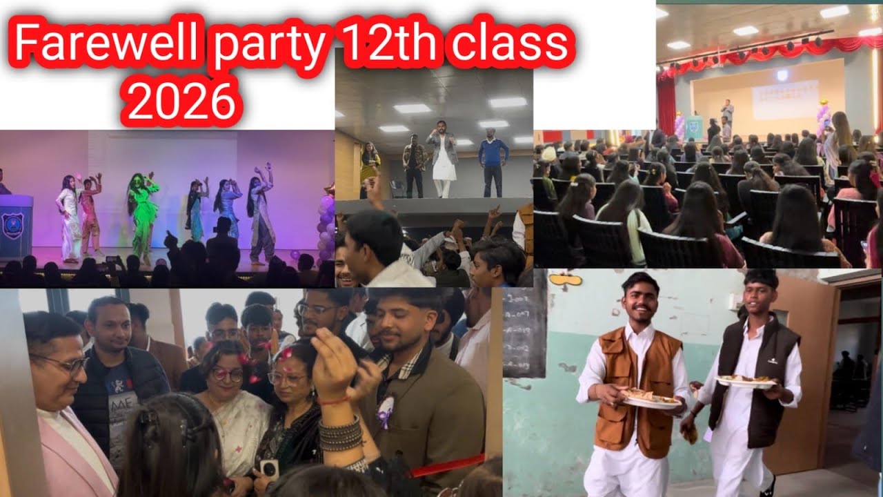 Farewell party 12th class 🥰113/127