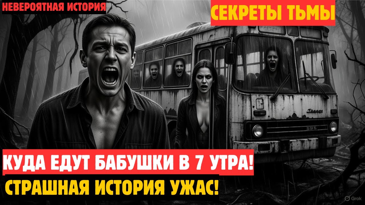 Что случится, если сядешь в автобус №73? Страшные истории.