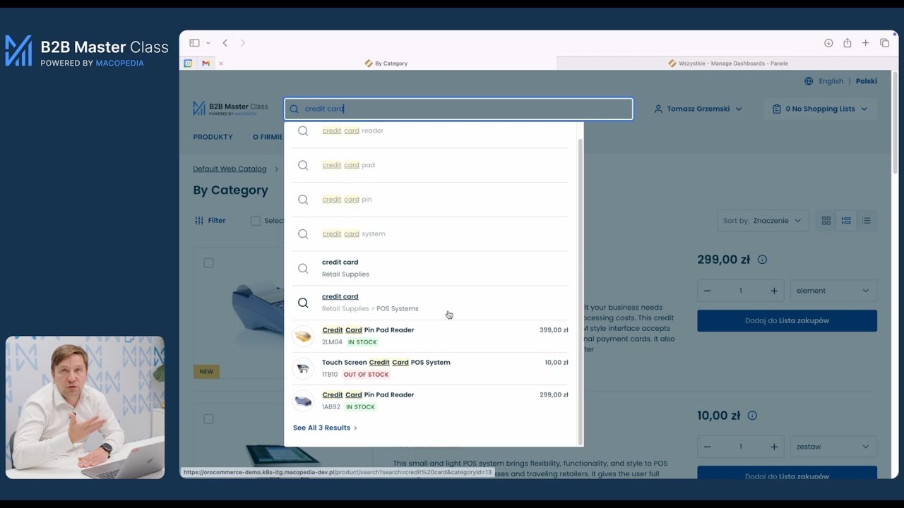 Jak działa platforma B2B? | Funkcjonalności dla klientów, panel handlowca, demo platformy B2B