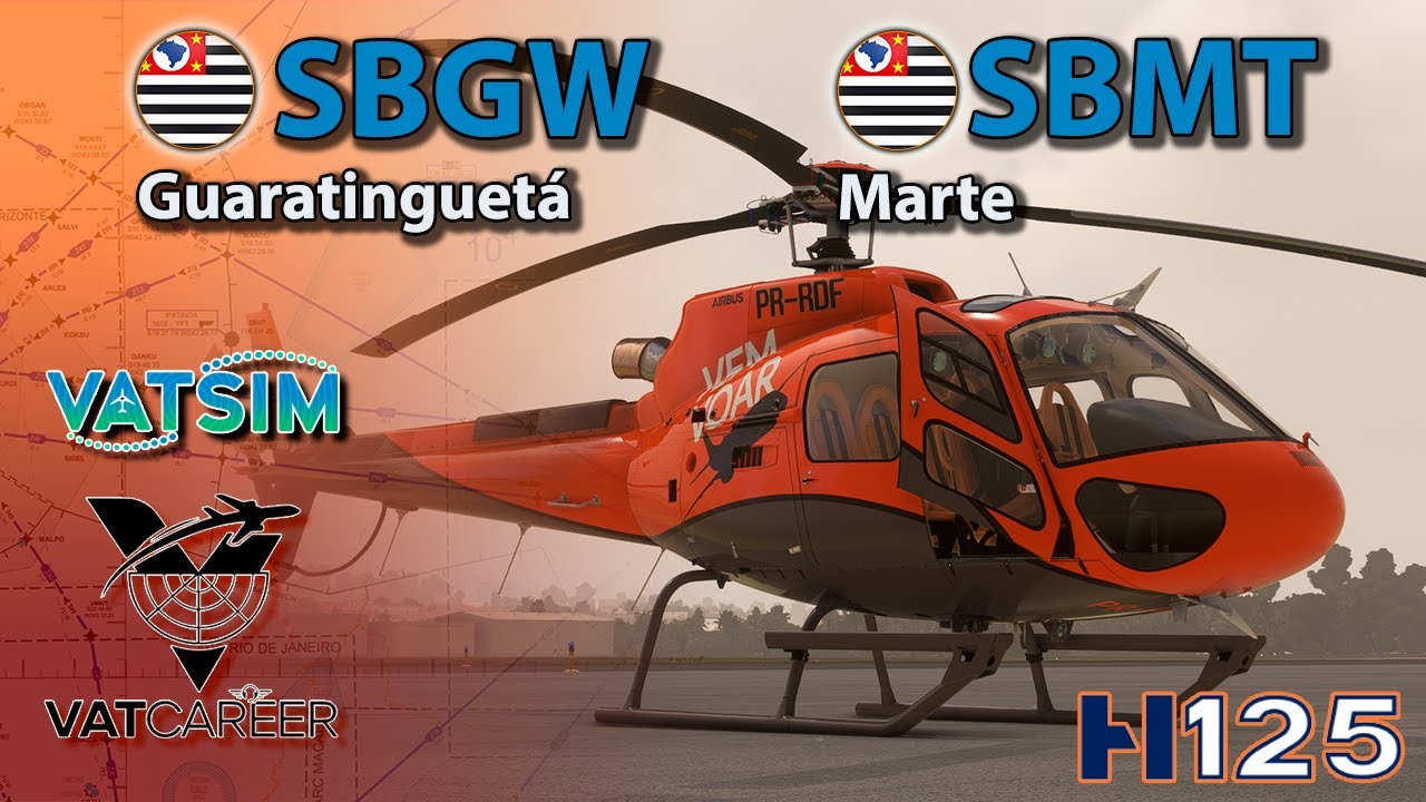 VATCAREER | 🚁 SBGW - SBMT 🚁 | AIRBUS ESQUILO H125