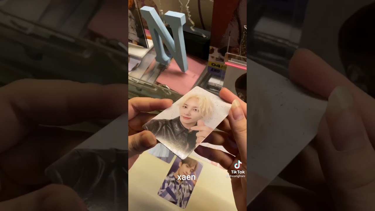 kpop unpacking / unboxing photocards [seventeen edition] | a tiktok compilation