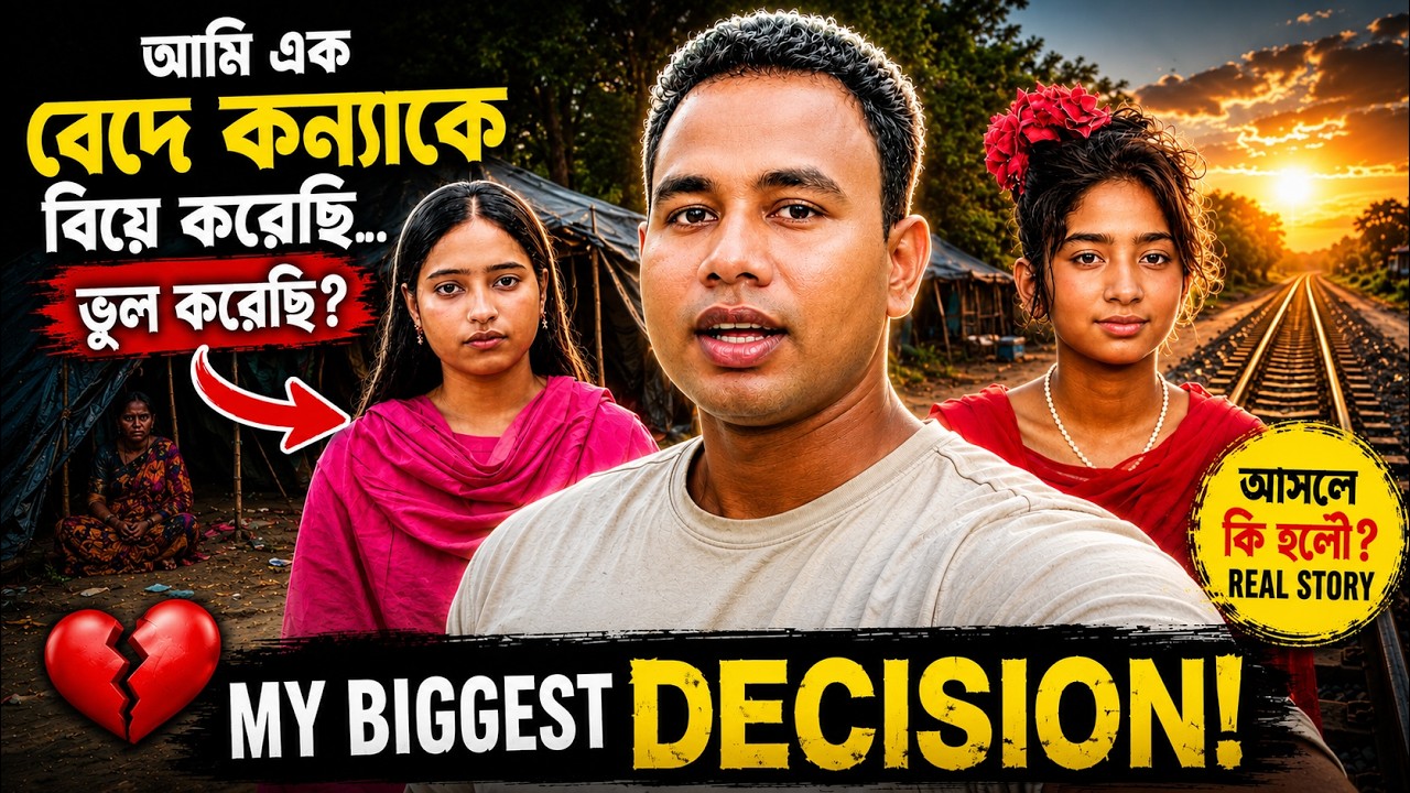 বেদে কন্যাকে বিয়ে করে জীবনটা কেমন হলো 😢😍  My Real Marriage Story with a Bedé Girl