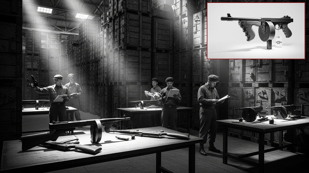 What Happened to 12 Million WW2 Thompson Submachine Guns Sold at JC Penney for $19 After 1968 Ban?