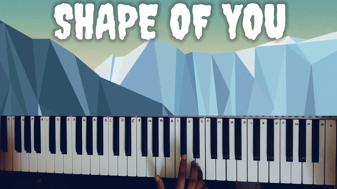 Shape of you | Cover by keyboard | by K Cube Musicals