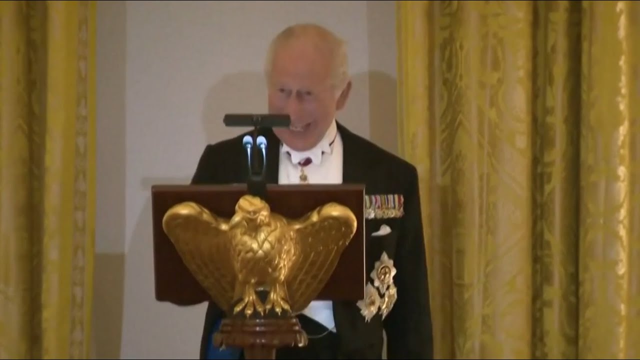 King Charles&rsquo; NATO joke steals the show during historic US Congress speech