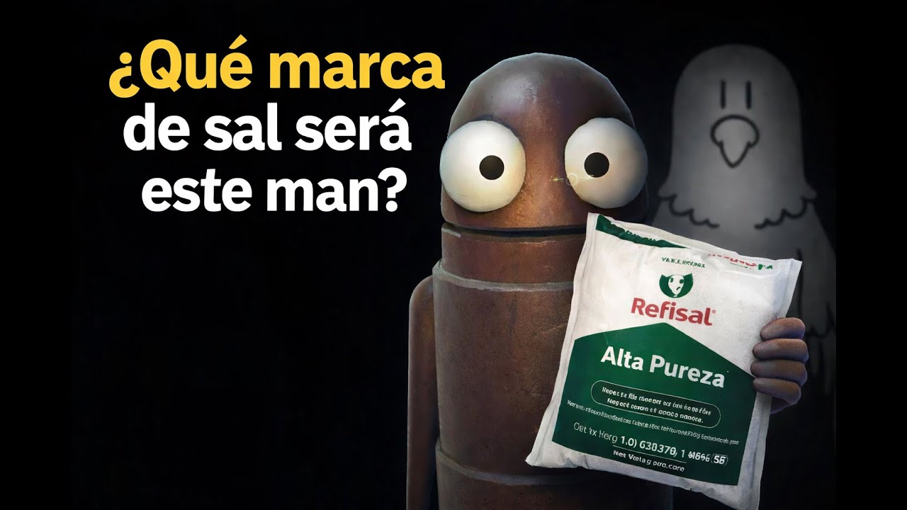 ¿Qué marca de sal será este man?