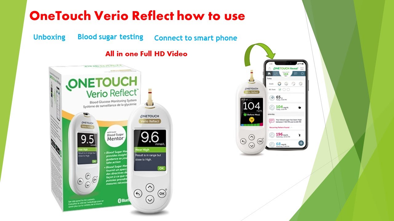How to Use OneTouch Verio Reflect 💉 | Step-by-Step Blood Glucose Meter Guide!