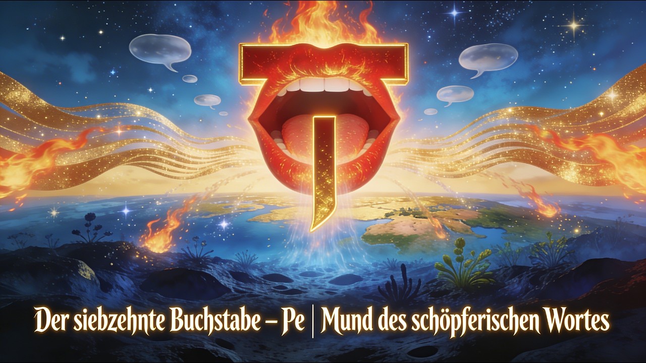 Der siebzehnte Buchstabe – Pe | Mund des schöpferischen Wortes 🕯️🗣️
