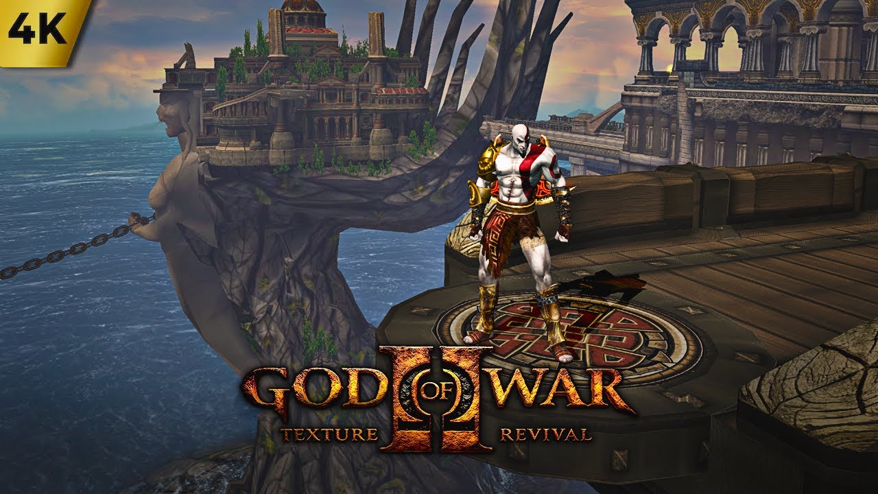 NEW God of War ll: Texture Revival - Longplay em 4K60fps