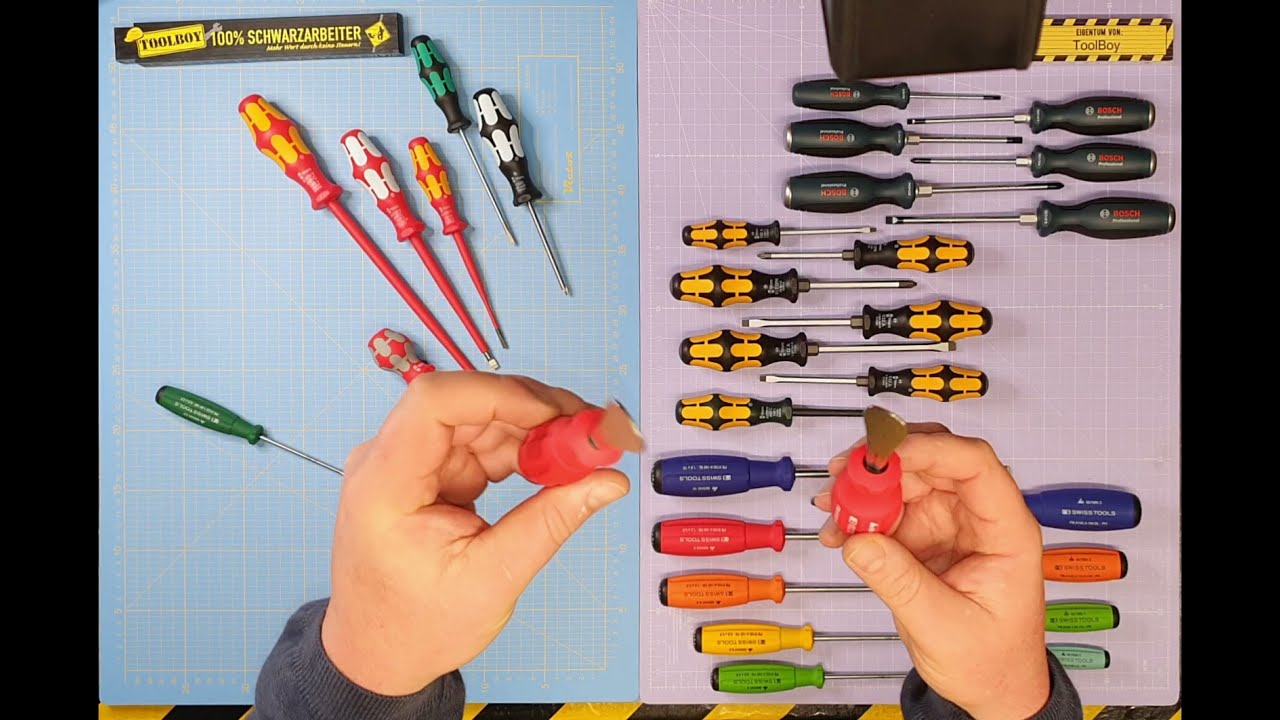 Top 3 Schraubendreher aka Schraubenzieher # 66 🪛 | Bosch, Wera, Swiss Tools