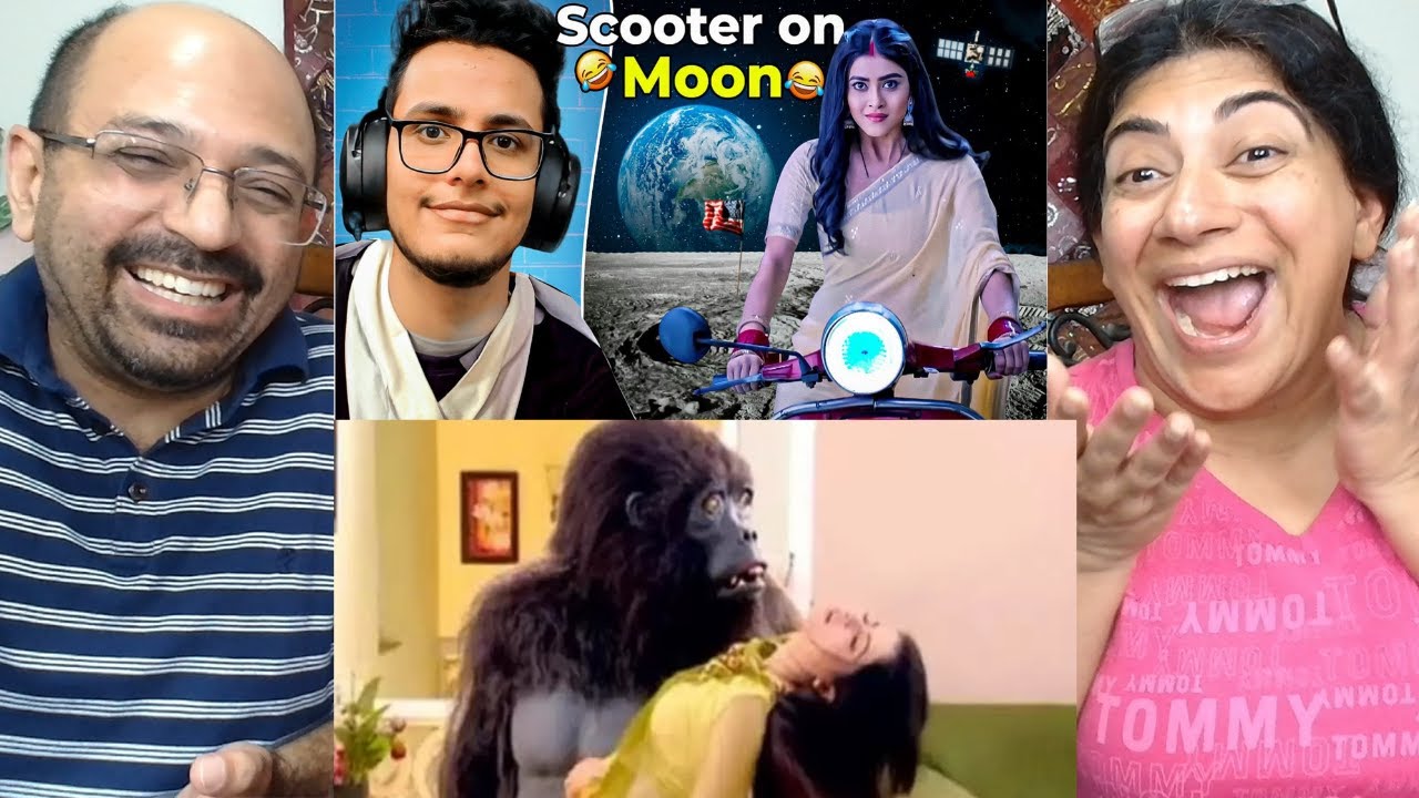 She Went to Moon on *SCOOTER*😂- Indian TV Serials are so *STUPlD*✨|