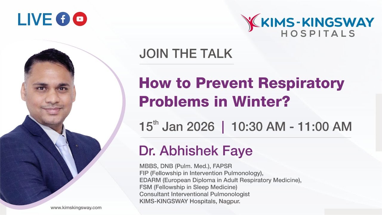 How to Prevent Respiratory Problems in Winter? | Live with Dr. Abhishek Faye