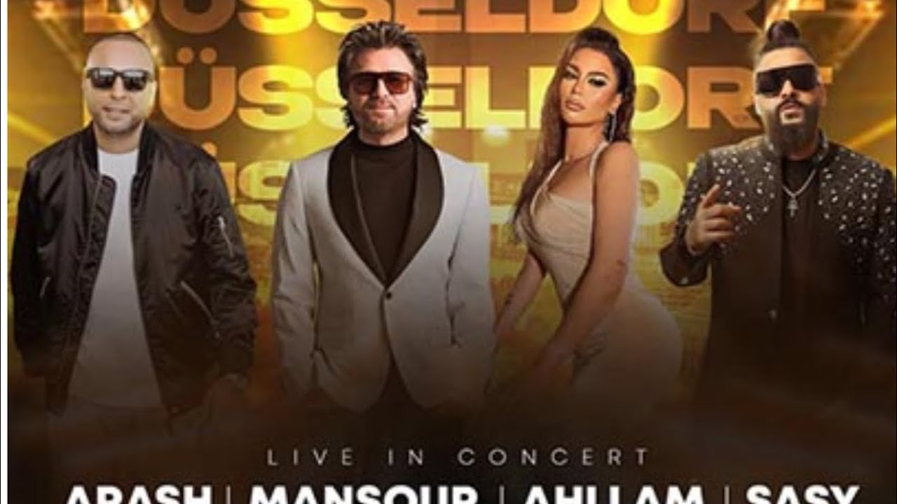 کنسرت نوروزی 1404 با حضور ساسی مانکن، آرش،احلام و منصور