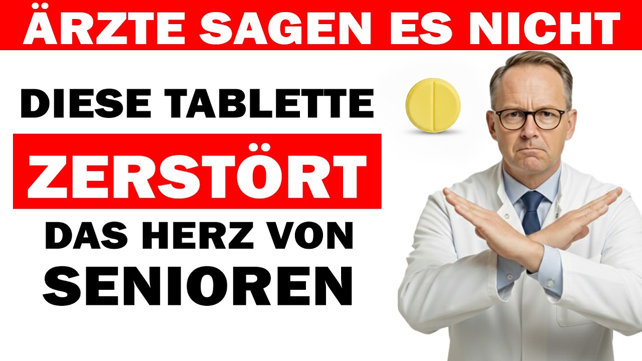 Kardiologe warnt: Diese Tablette schadet dem Herzen von Senioren – kaum jemand weiß es!
