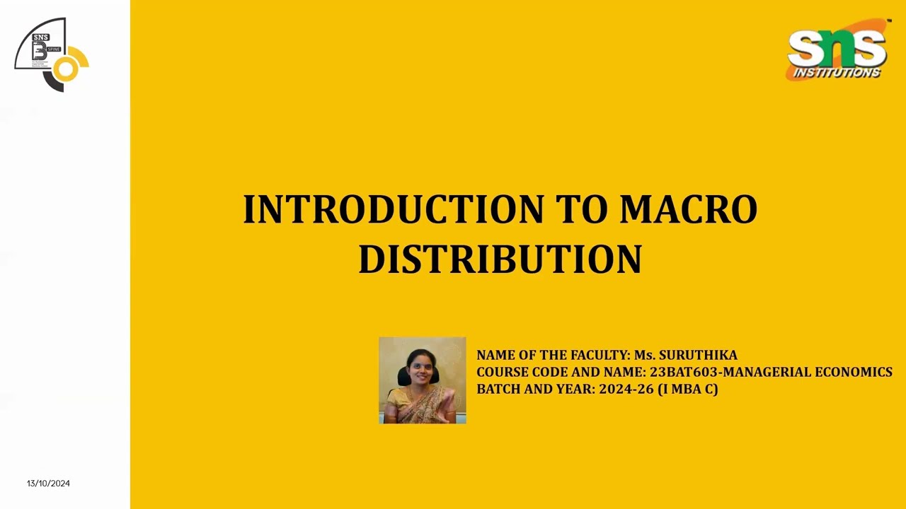 MACRO DISTRIBUTION