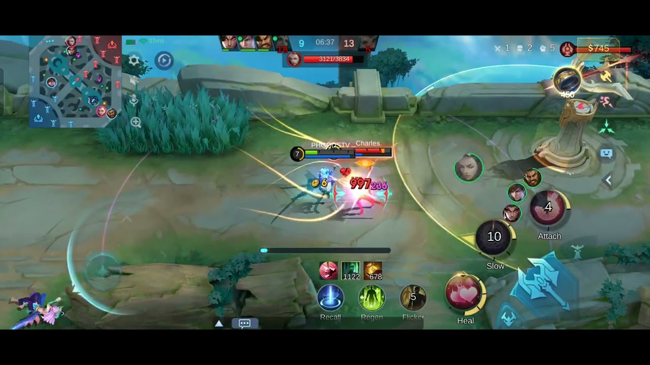 SOLO GAMING Mobile legends Angela