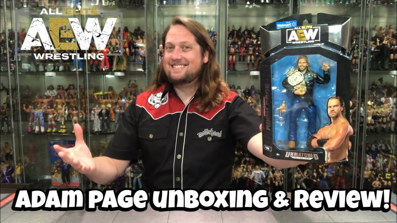Adam “Hangman” Page AEW Unmatched Walmart Exclusive Unboxing & Review!