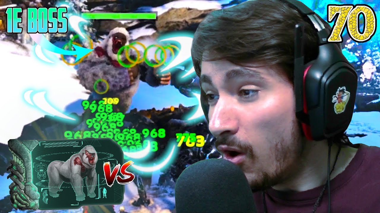 J'AFFRONTE LE BOSS SINGE GÉANT !! [ARK Episode 70]