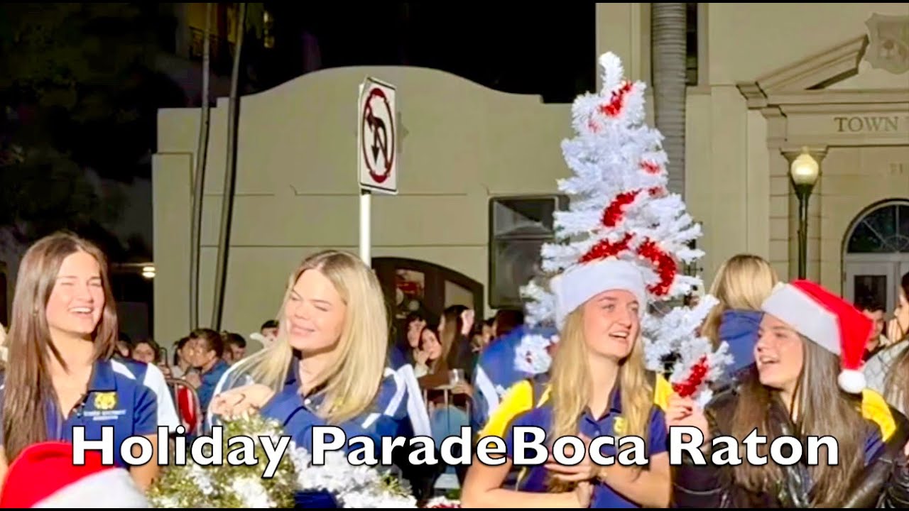 Boca Raton holiday Street Parade 2024