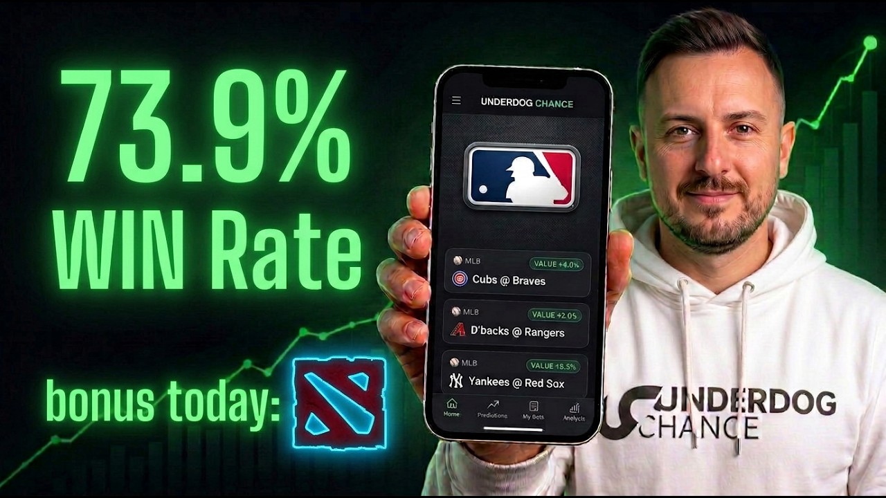 Ставки на спорт с использованием ИИ: 2 выгодные ставки на MLB сегодня (бонус: прогнозы на Dota 2)