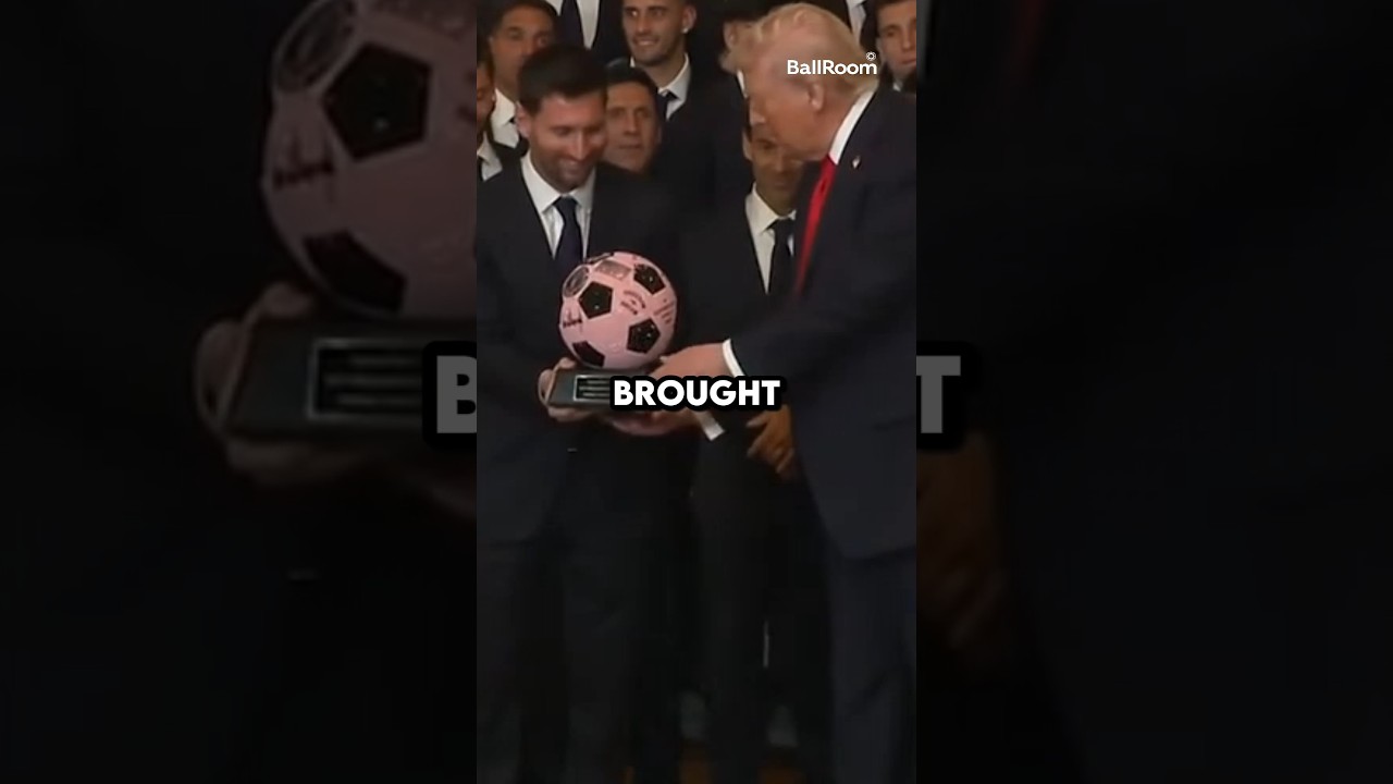 Why Lionel Messi Stayed Completely Silent After Visiting The White House With Donald Trump 😳