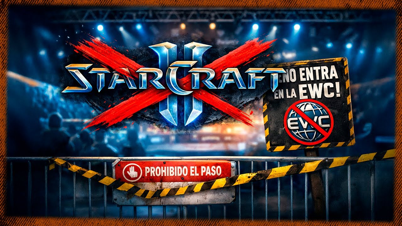 StarCraft II fuera del EWC 2026 😞 ¿Qué ha pasado con el RTS? | INFO | Starcraft 2