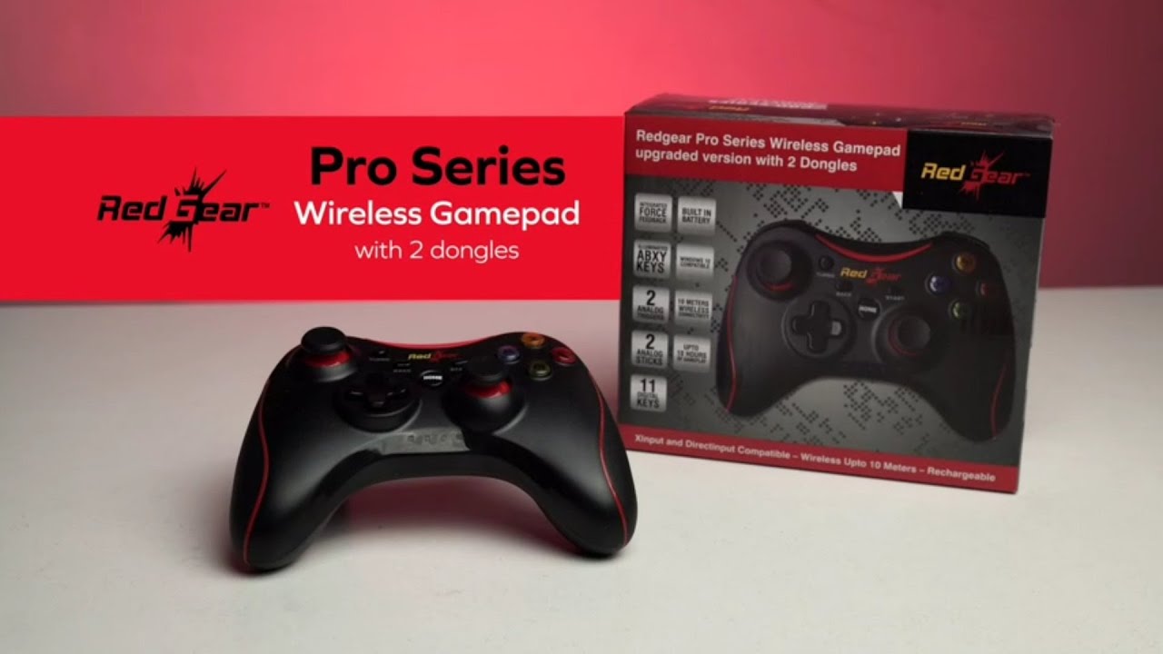*Budget* Wireless Gamepad ! Redgear Pro Wireless Gamepad UNBOING & REVIEW ! ENGLISH