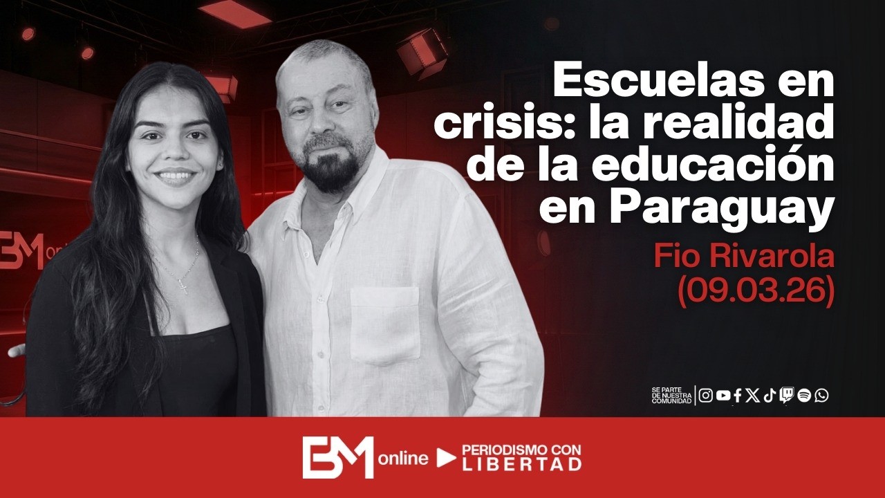 Escuelas en crisis: la realidad de la educación en Paraguay - Fio Rivarola (09.03.26)