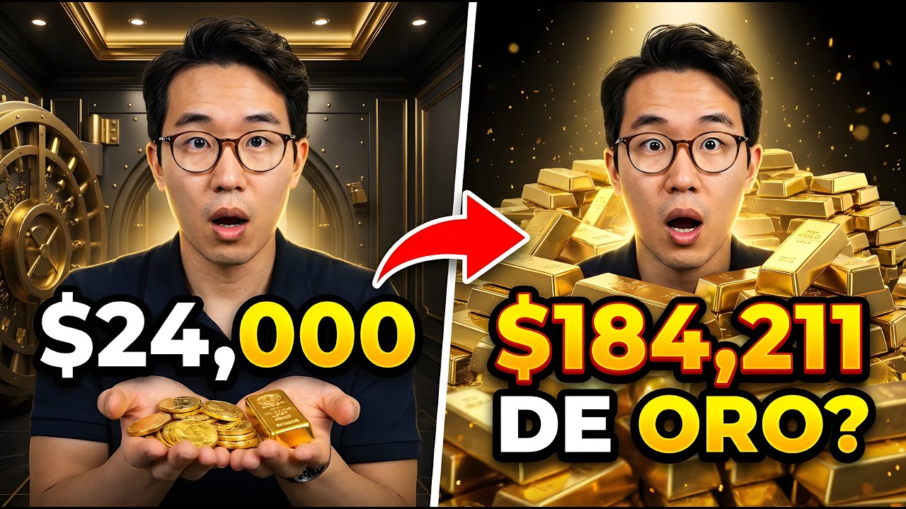$24,000 o $184,211 de oro? La gran revaluación del oro y la plata SACUDIRÁ al mundo