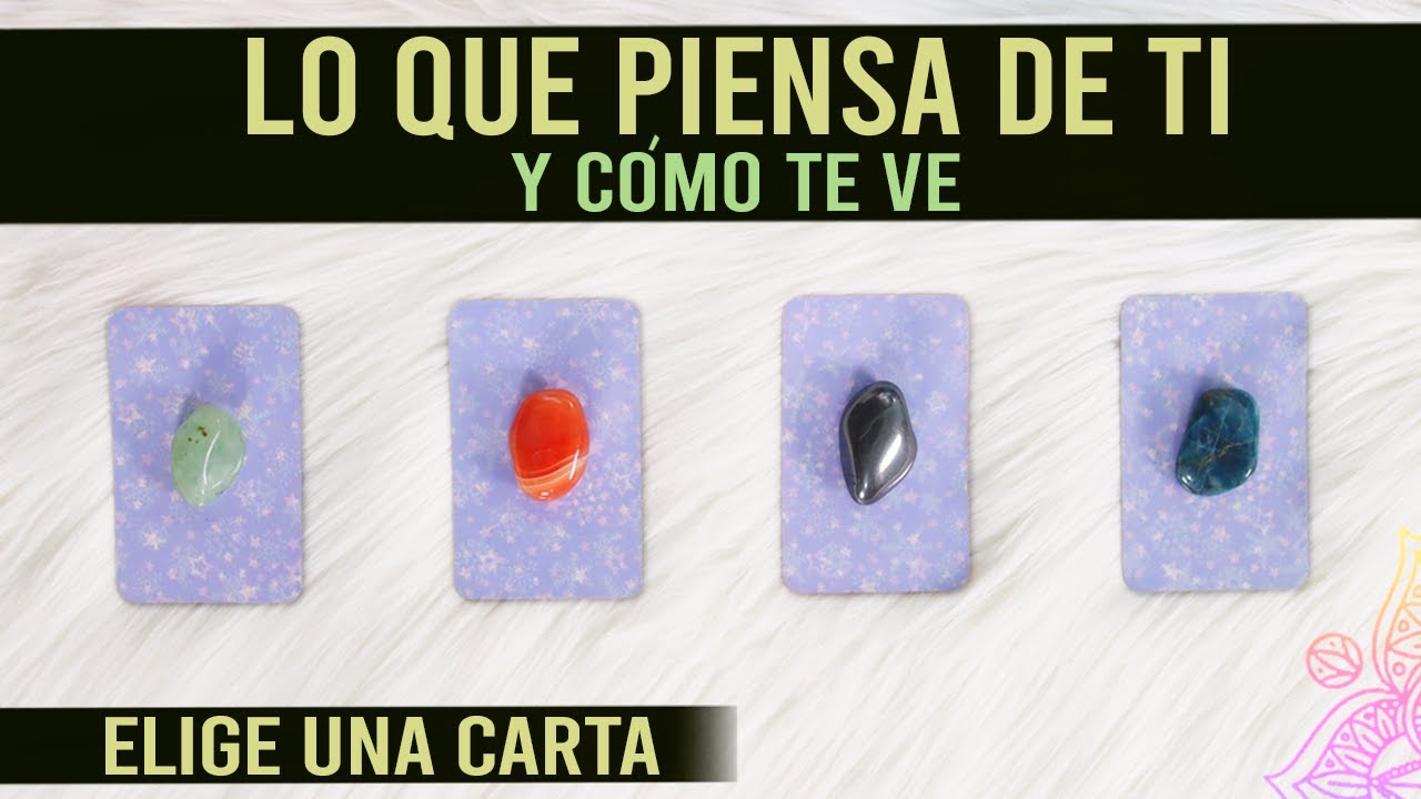 ¿Qué piensa de ti?¿Cómo te ve? - Tarot interactivo 🔮✨