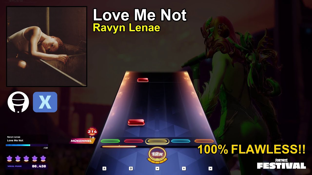 Love Me Not Expert Vocals 100% FC - Fortnite Festival