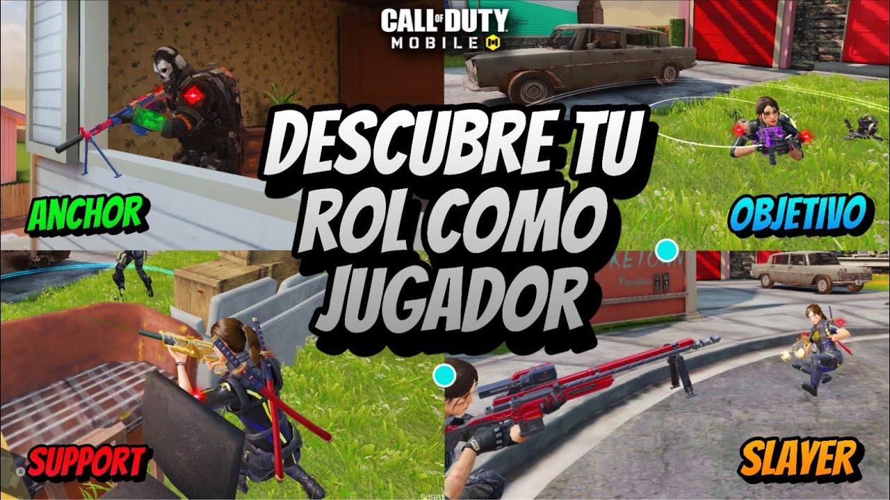 IDENTIFICA TU ROL EN COD MOBILE PARA MEJORAR COMO JUGADOR