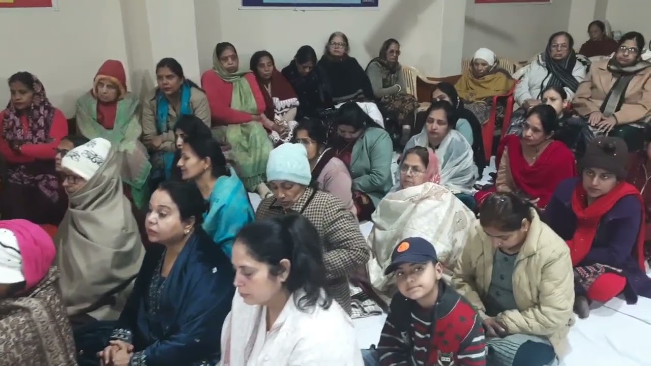 जय जय भारत माता तू जग में विख्याता । @ श्री कुलदीप भास्कर जी @ । स्त्री आर्य समाज हिसार ( हरियाणा )।