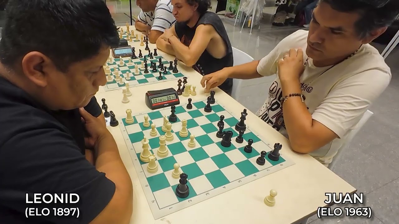 IV BLITZ - Ronda 8 - Leonid (1897) vs Juan (1963). BLITZ  3' +2