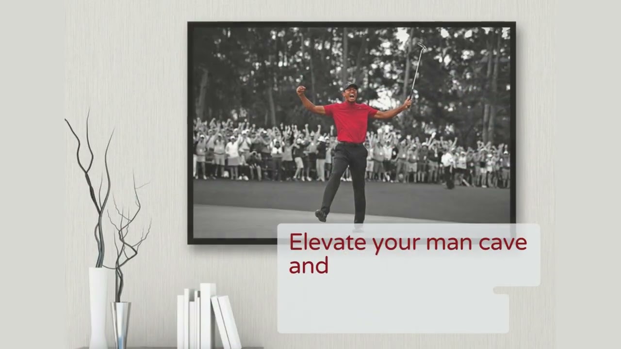 Tiger Woods Masters Win | Legendary Championship Canvas Wall Art 🏆🐅