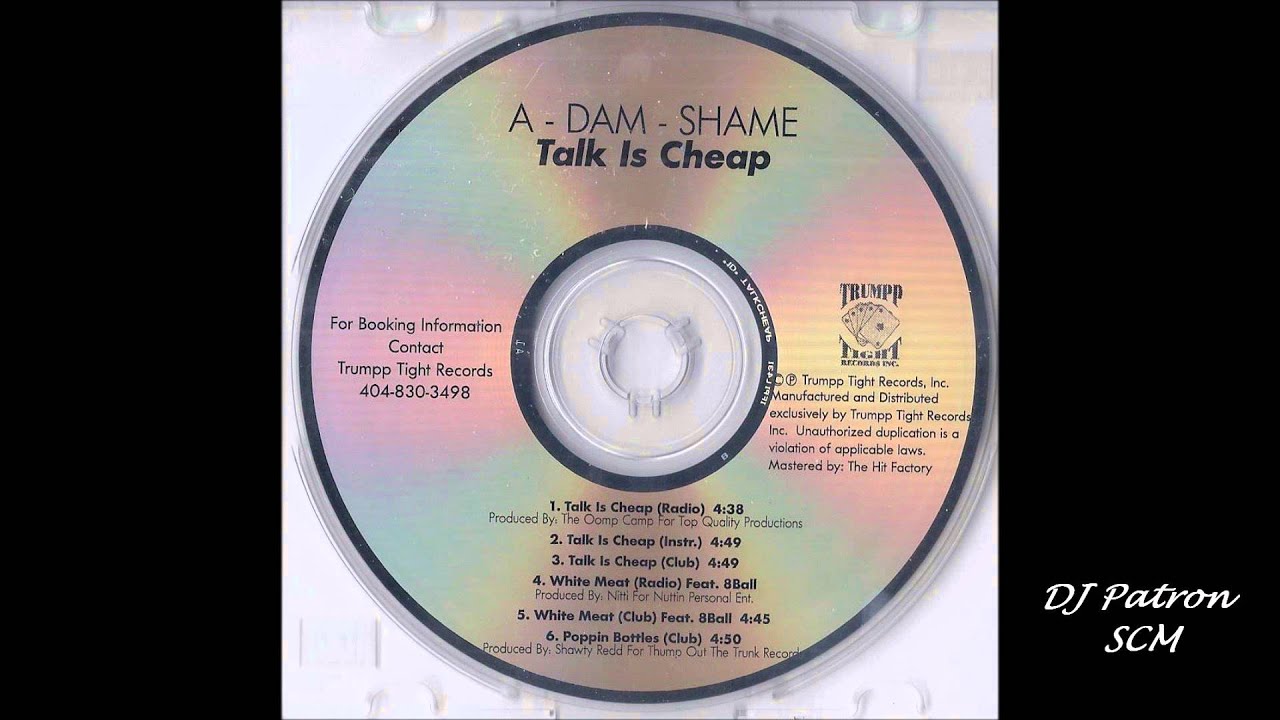 A Dam Shame Ft  8-Ball - White Meat (Nitti Productions) (2002)