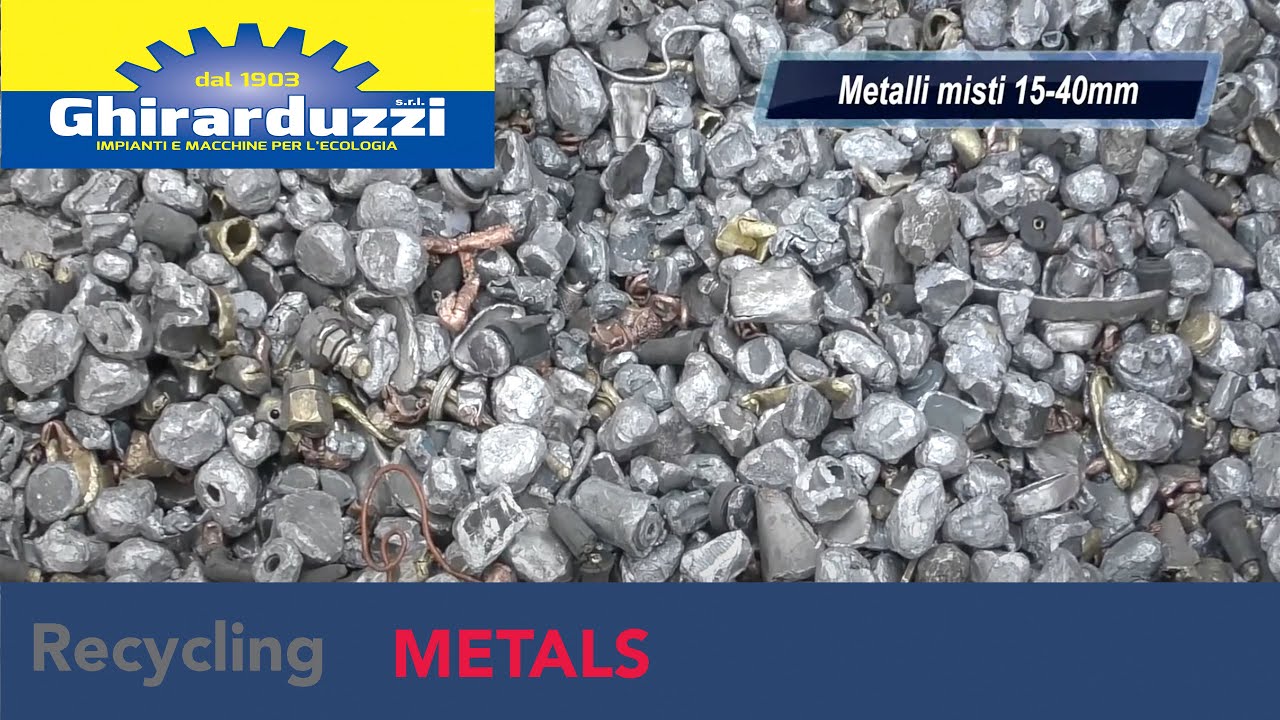 GHIRARDUZZI- Separazione densimetrica metalli 15-40