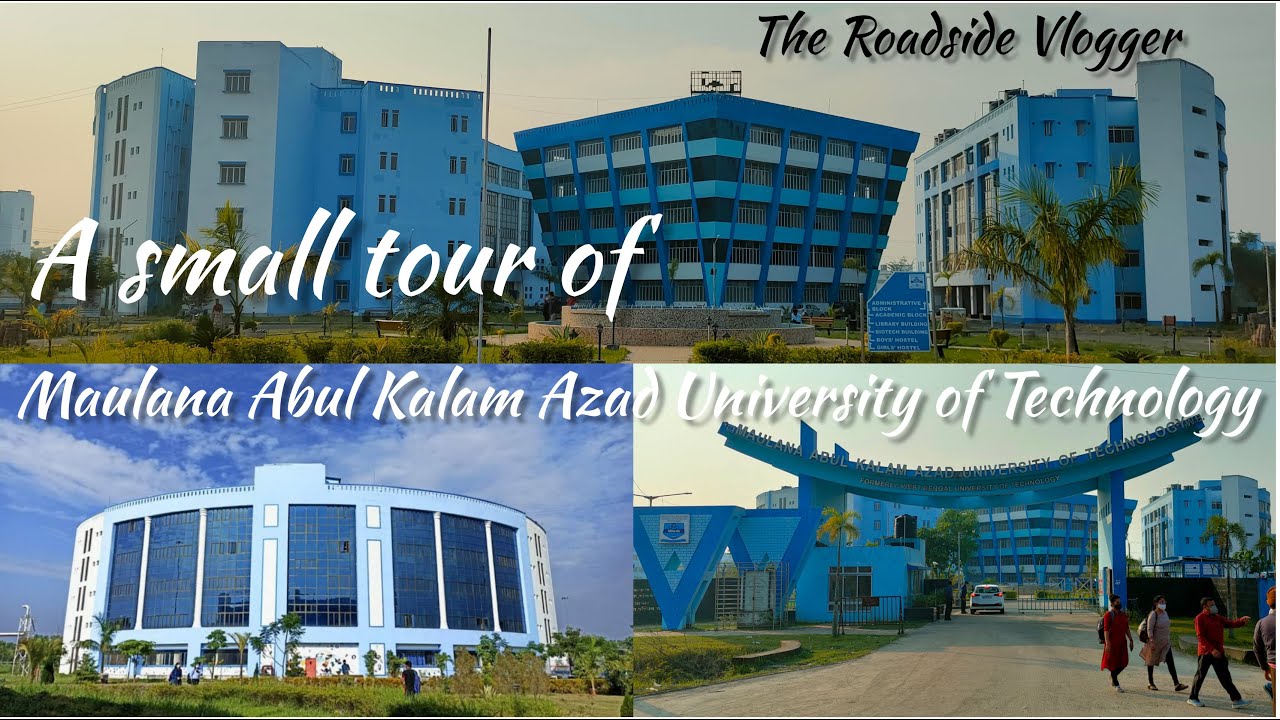 A small tour of our renowned #MakautUniversity, Haringhata Main Campus Part-1 । The Roadside Vlogger