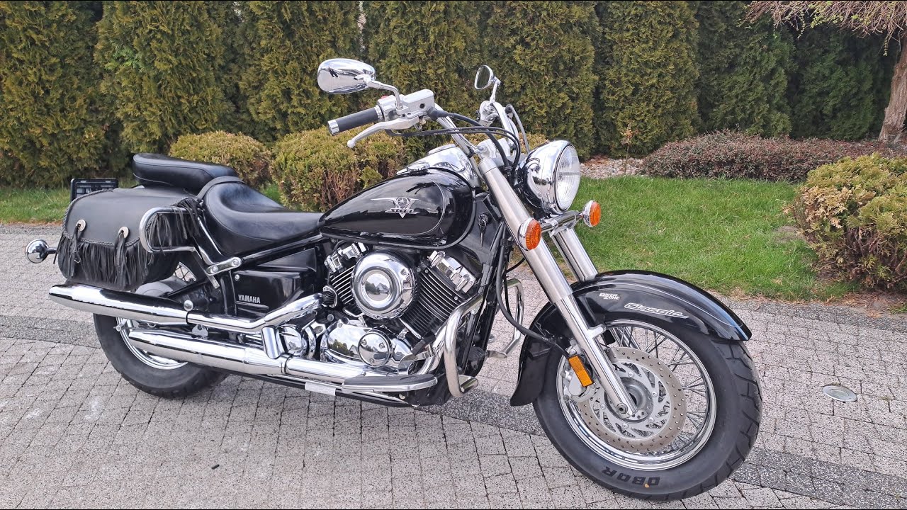 YAMAHA XVS 650 DRAGSTAR  tylko 8tys mil przebieg 2004rok w firmie Sylwmoto Iława tel 500134533
