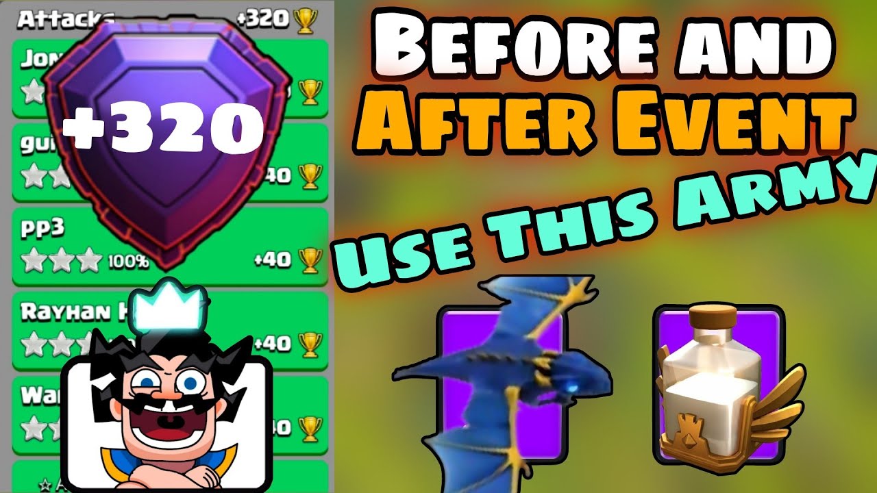 Mass dragon royal champion revive | Legend league attack april season Day - 15 | Clash of Clans