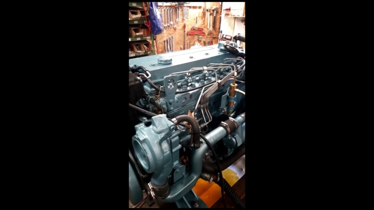 test running perkins sabre m135 sept 2023